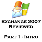 Exchange 2007 - part 1 - intro